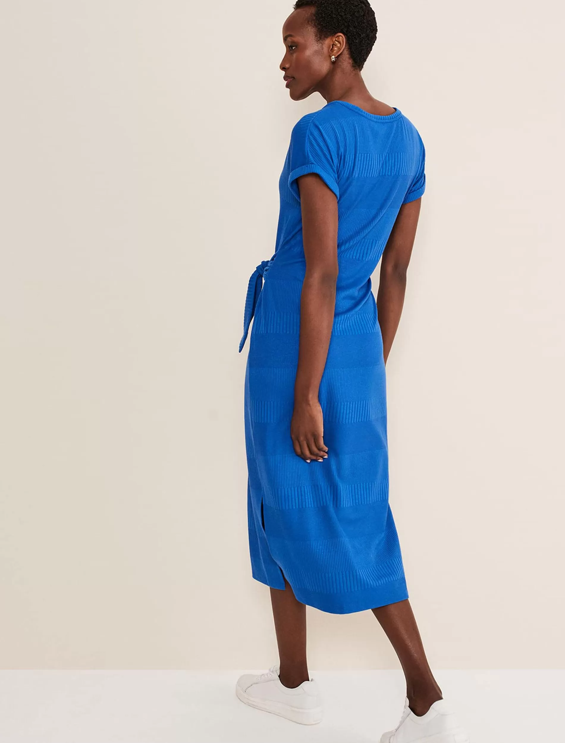 Phase Eight Yazmina Jersey Midi Dress Blue Best