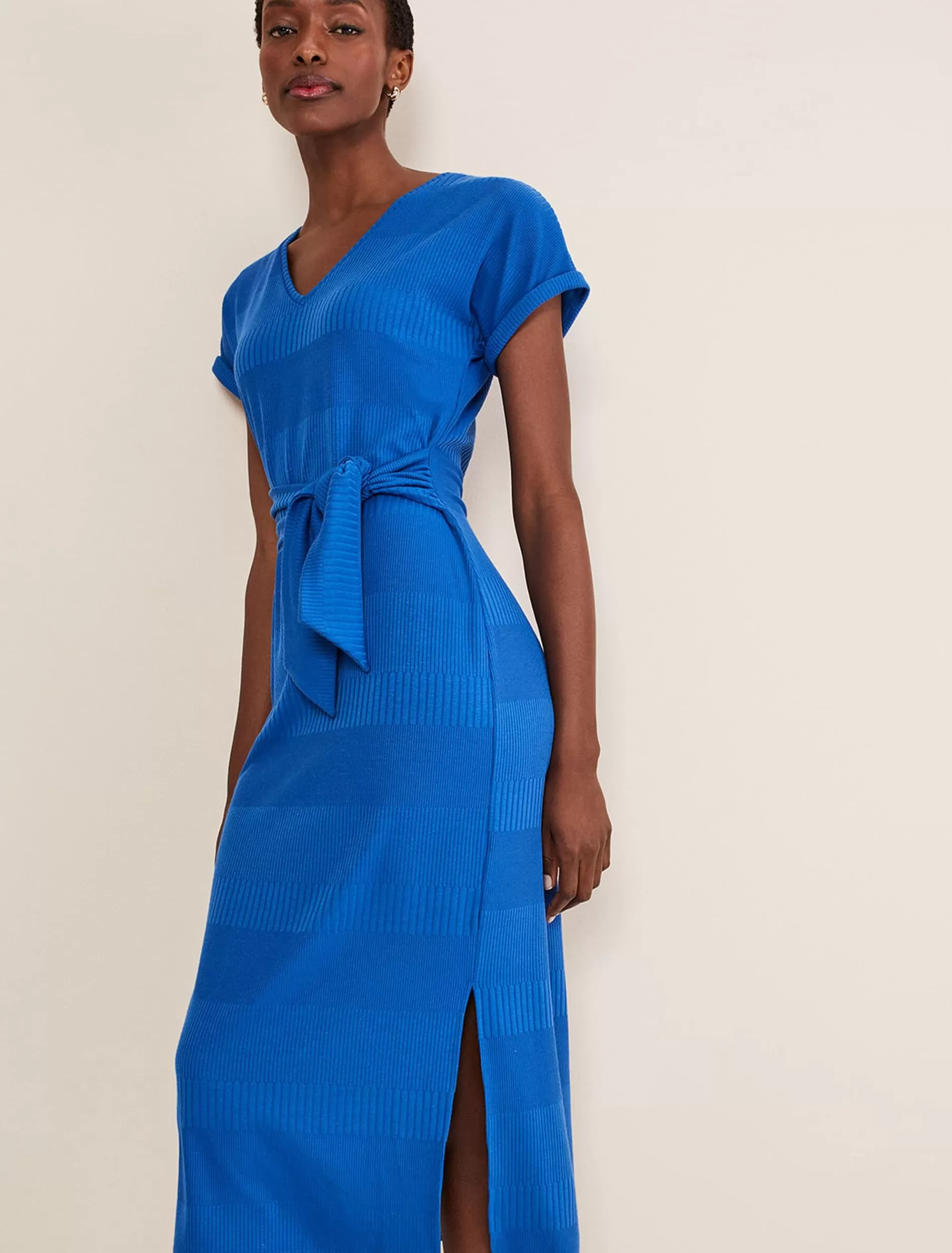 Phase Eight Yazmina Jersey Midi Dress Blue Best
