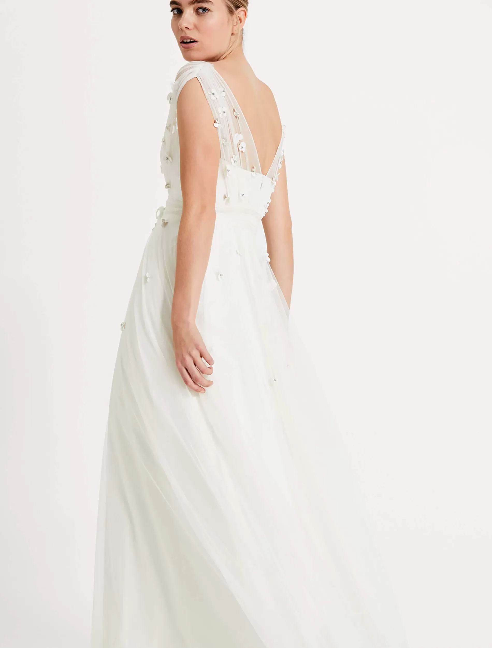 Phase Eight Yazmina Wedding Dress Pale Cream Flash Sale